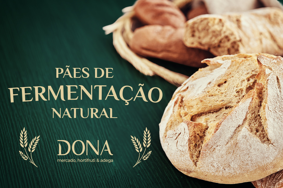 Pães de Fermentação Natural DONA